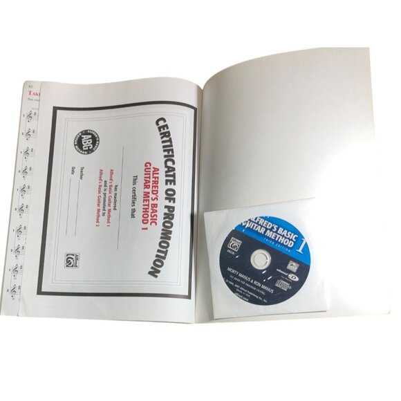 Alfreds Basic Guitar Method 1 Book CD 3rd Ed Beginner Acoustic Electric Guitar - Picture 11 of 12